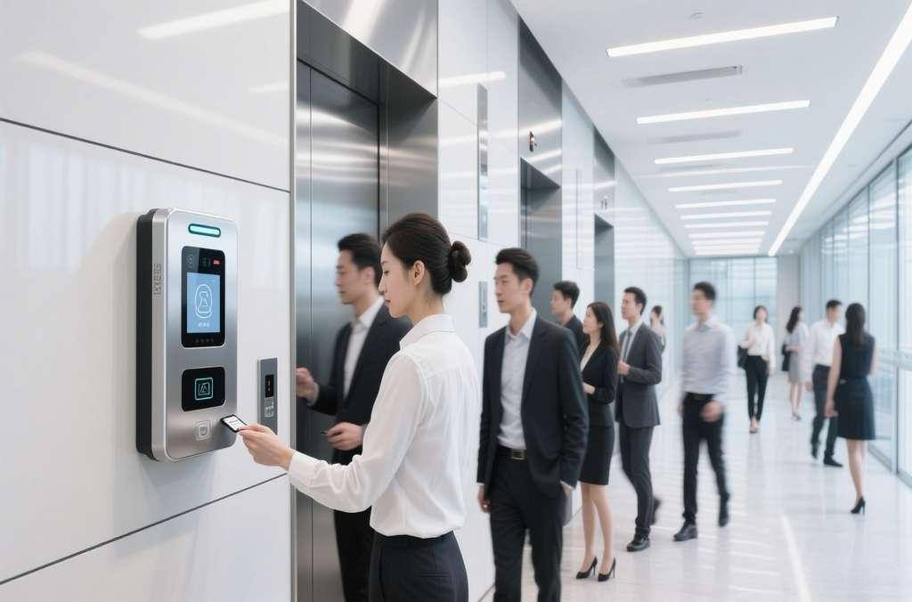 電梯的門(mén)禁梯控