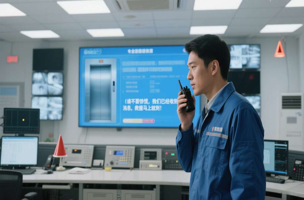 科苑隆一鍵呼救，電梯安全永不 “斷聯(lián)”