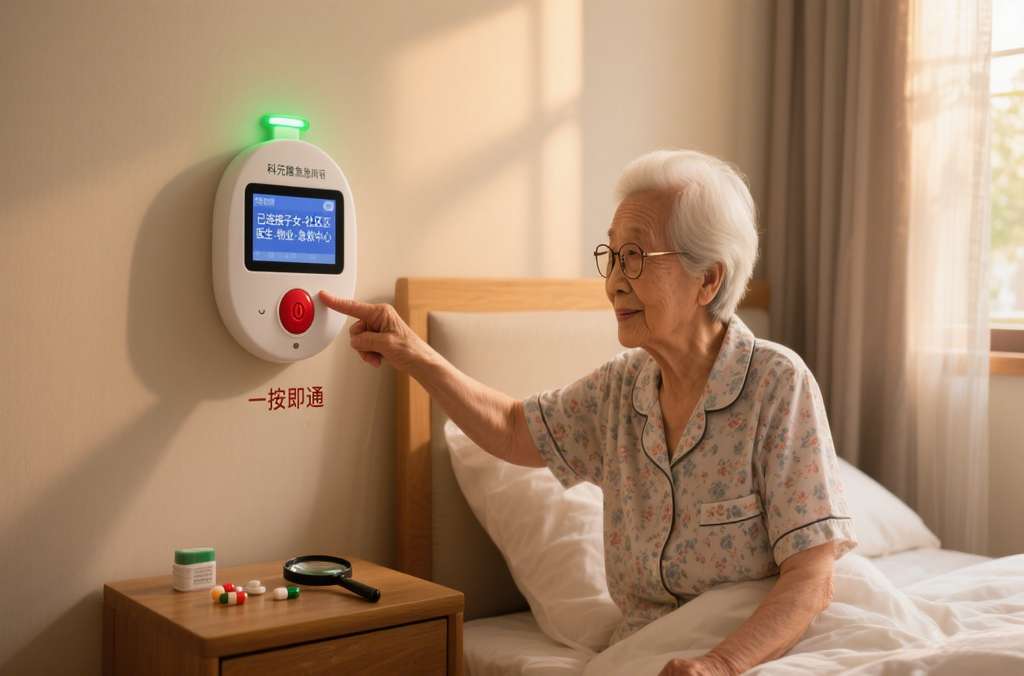 科苑隆五方對(duì)講，一按即通的安心之選